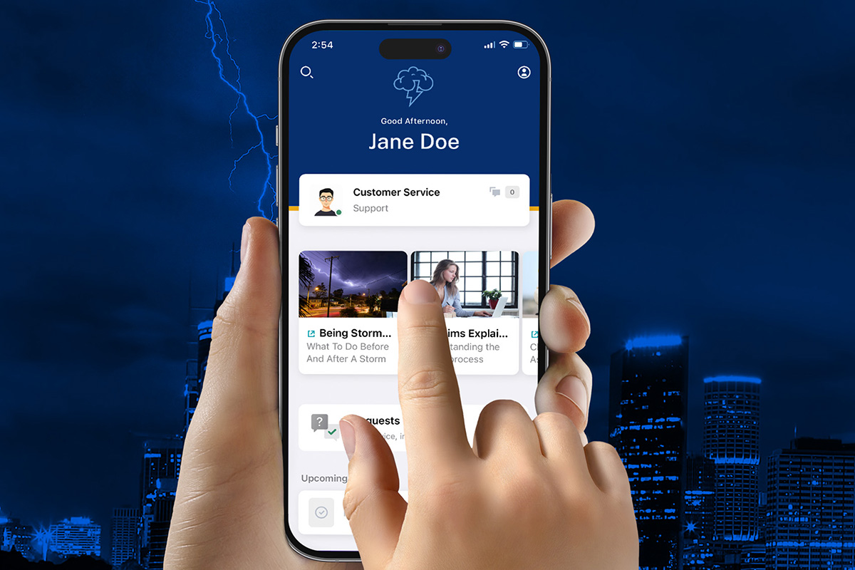 Smart Claims Mobile App Screenshot